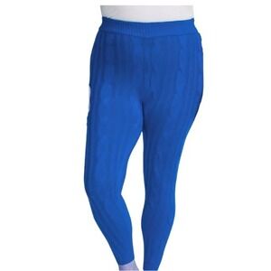Torrid Blue Cable Knit Sweater Leggings‎ Cozy Winter Lounge Pants Size 5